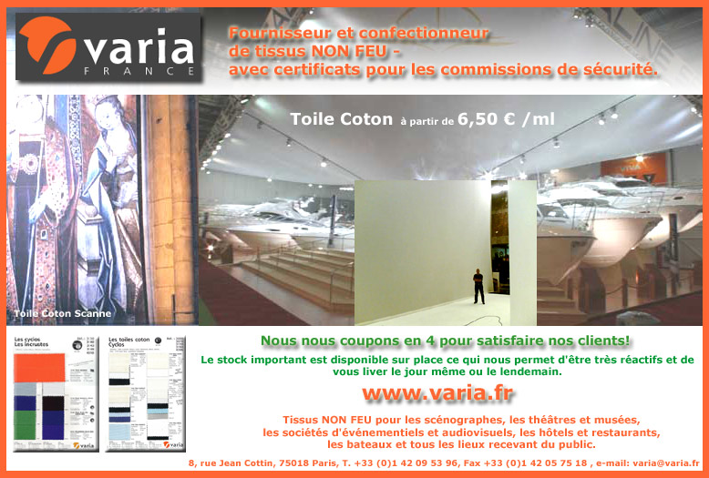 Varia France ~ Toile Coton Promotion
